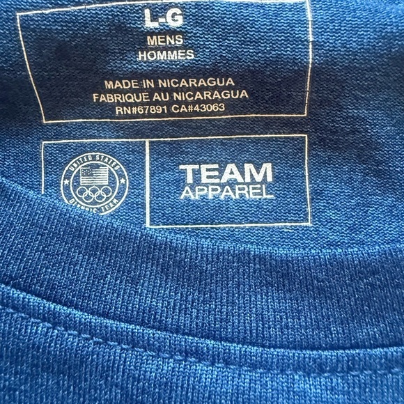 Men’s Team USA T shirt sleeve‎ t shirt nwot Large - Picture 4 of 7